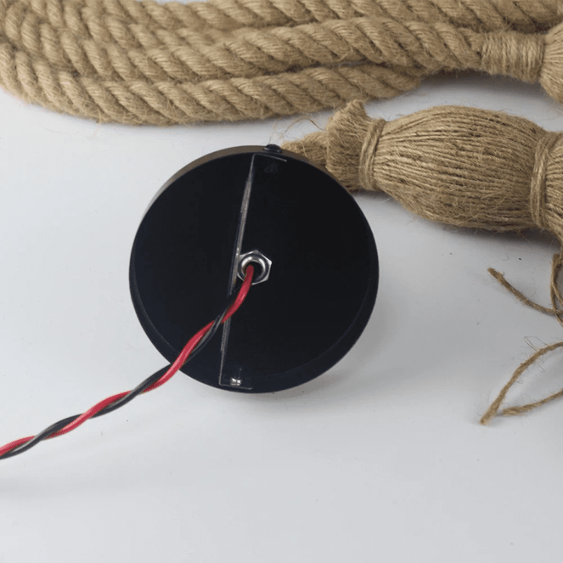 Avelena | Vintage Hanfseil Pendelleuchte
