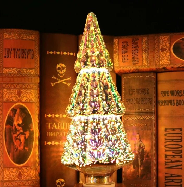 Avelena | Vintage Starburst LED Edison-Birne – E27 6W Festliche Feuerwerkslampe für Ferienzauber, Weihnachtsbaumglühen & Gemütliche Nachtdekoration