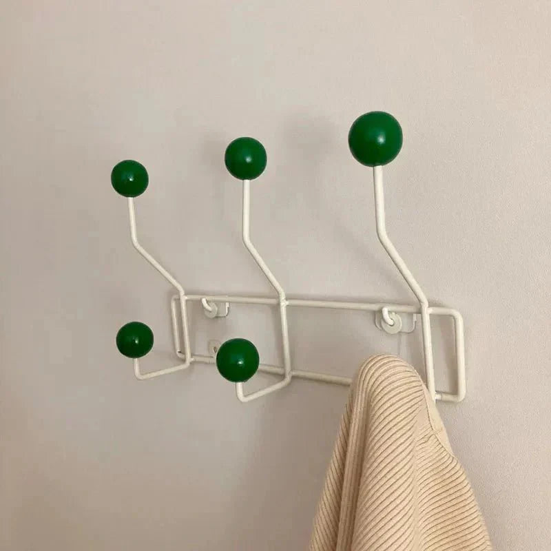 Avelena | Vintage Kleiderhaken Metall Set - Klassische Garderobe für Mäntel und Accessoires