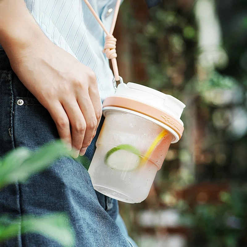 Avelena | Wasserundurchlässige Eis-Kühlung Tragbecher Reise Eiskaffee-Becher