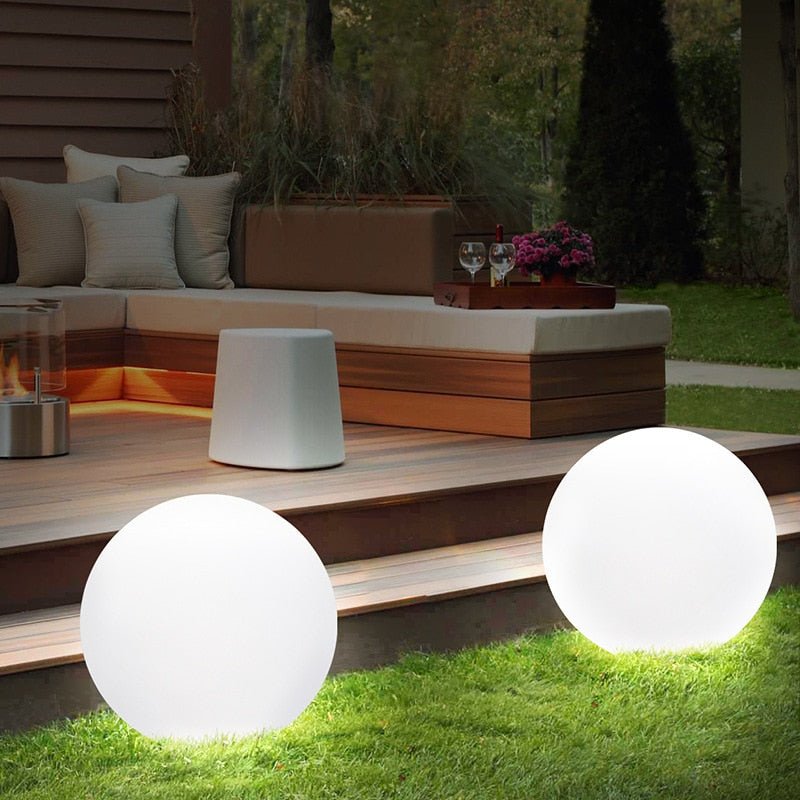 Avelena | Solar wasserdichte Globelicht | Farbwechselnd. Fernbedienung & Ideal für Außenbereich Garten und Patio Dekor