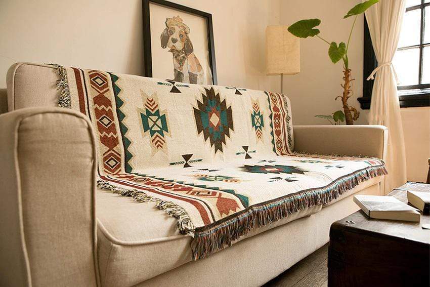Avelena | Amerikanisches Native Wurfsofa-Bettwäsche