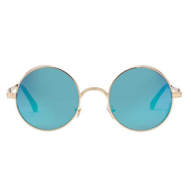 Avelena | Steampunk Vintage Runde Sonnenbrille Limitierte Auflage