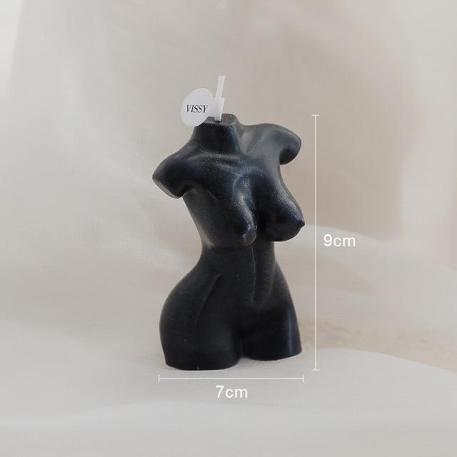 Avelena | Weibliche Form Kerzen (5 Farben)
