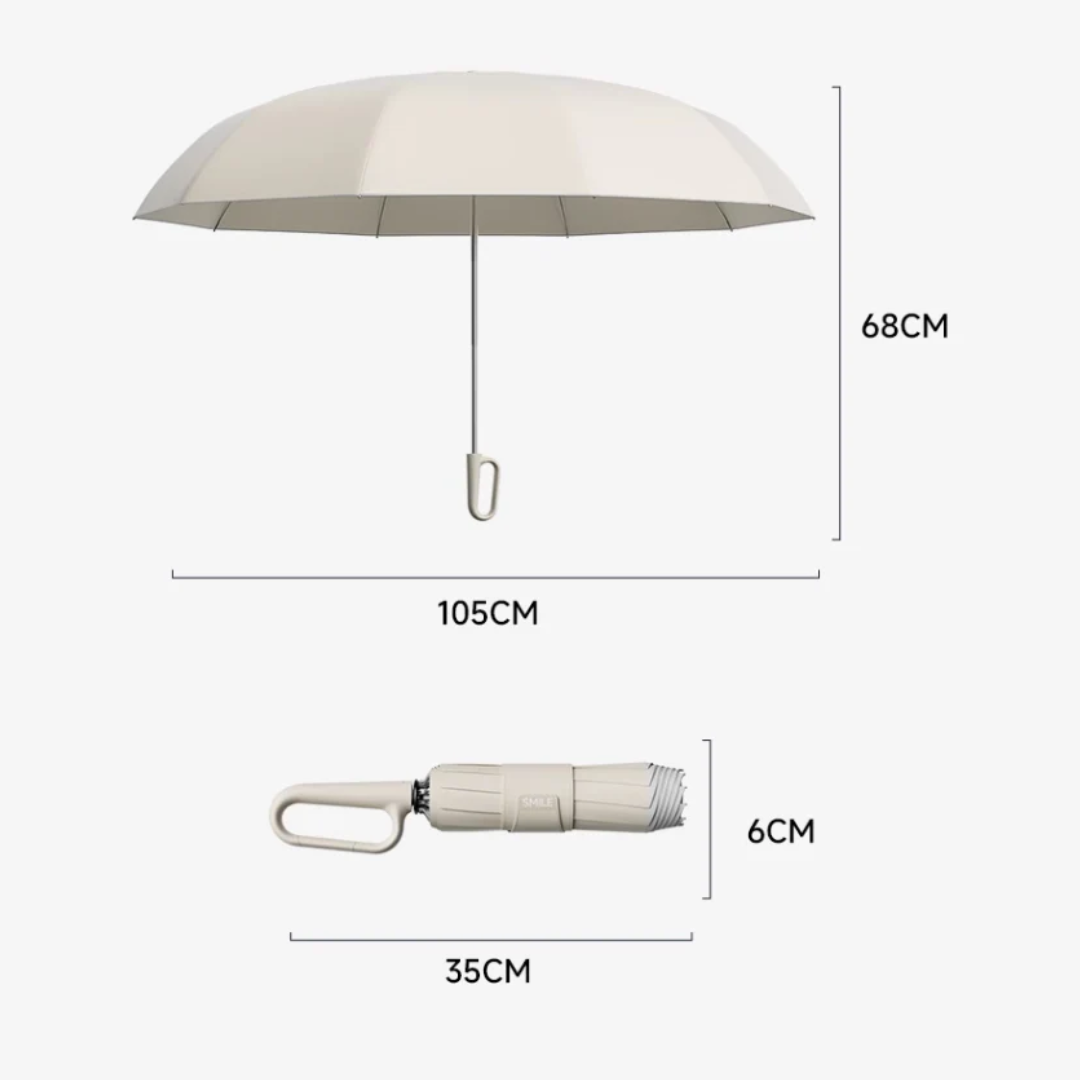 Avelena | Winddichter Regenschirm mit reflektierendem Rand – StormGuard