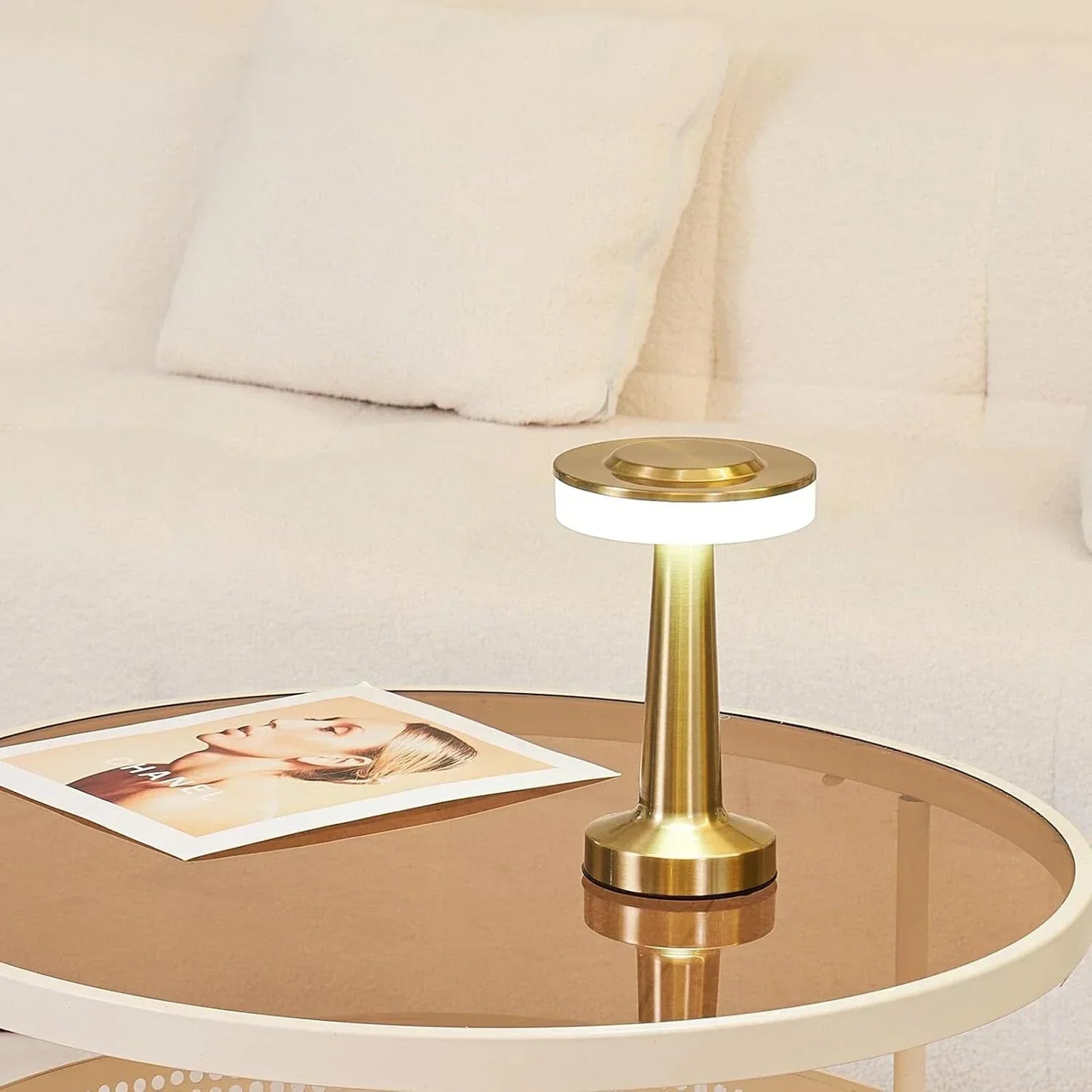 Avelena | Wireless Retro Tischlampe - LumiBar