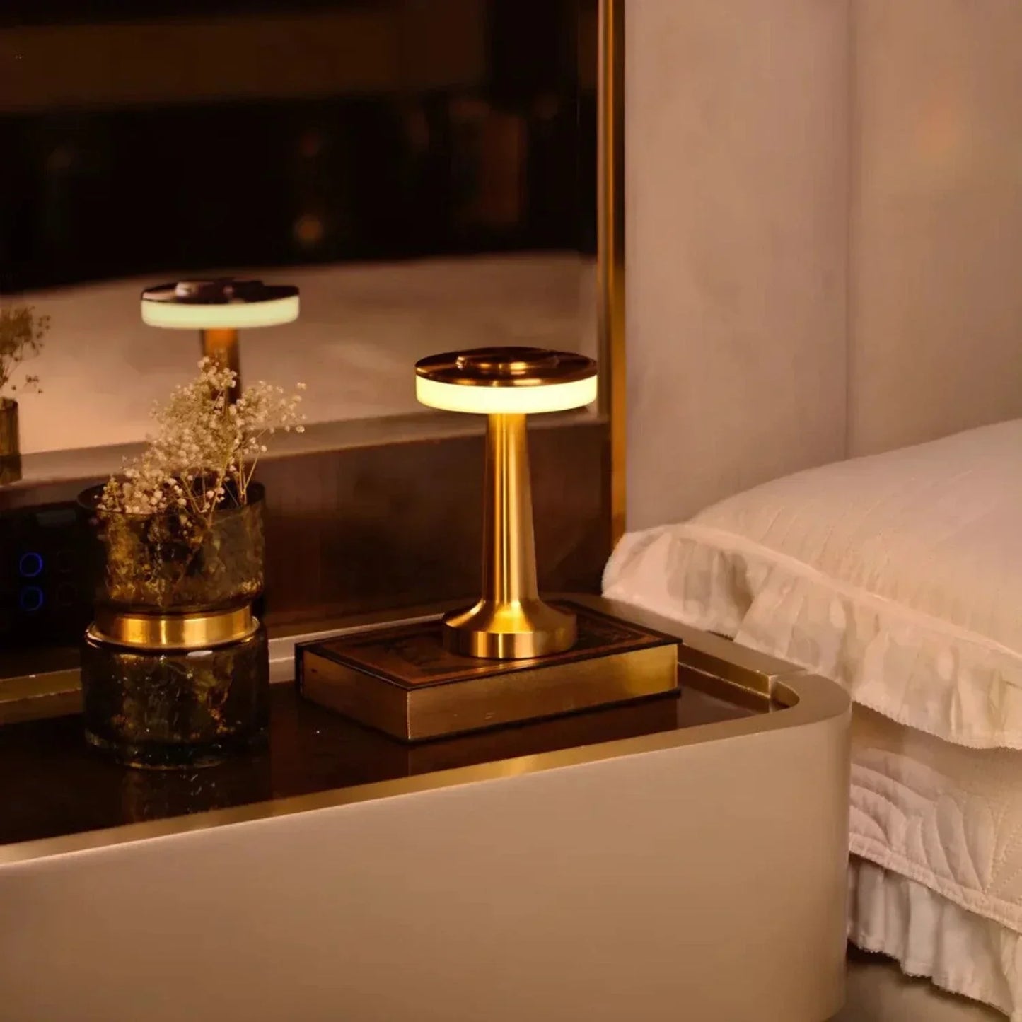 Avelena | Wireless Retro Tischlampe - LumiBar