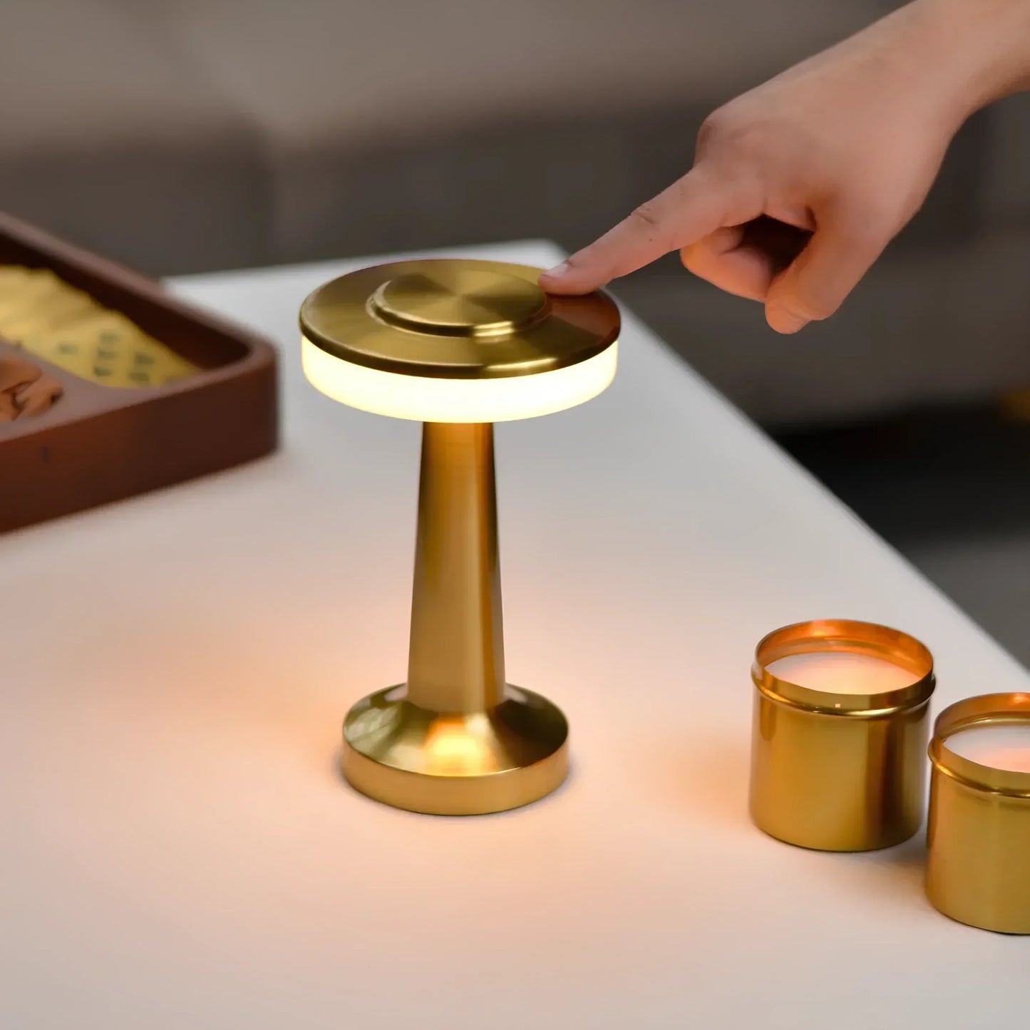 Avelena | Wireless Retro Tischlampe - LumiBar