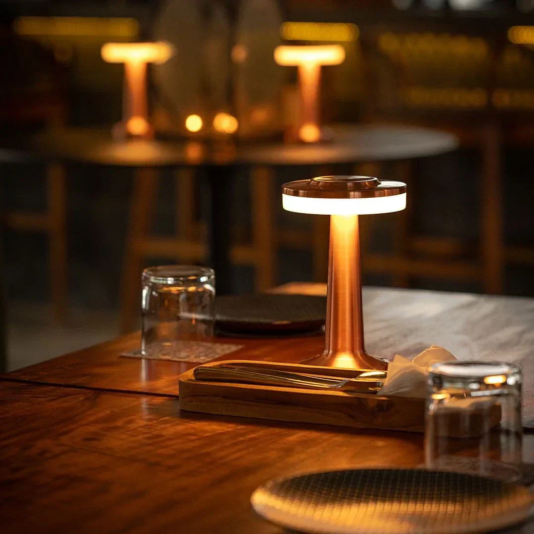 Avelena | Wireless Retro Tischlampe - LumiBar