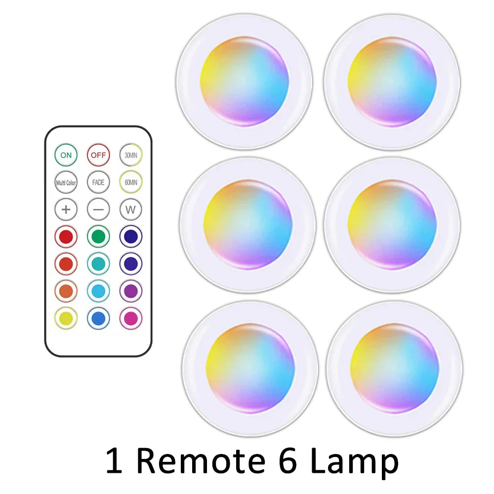 Avelena | Drahtloses RGB LED Unterbauleuchten - GlowyLed
