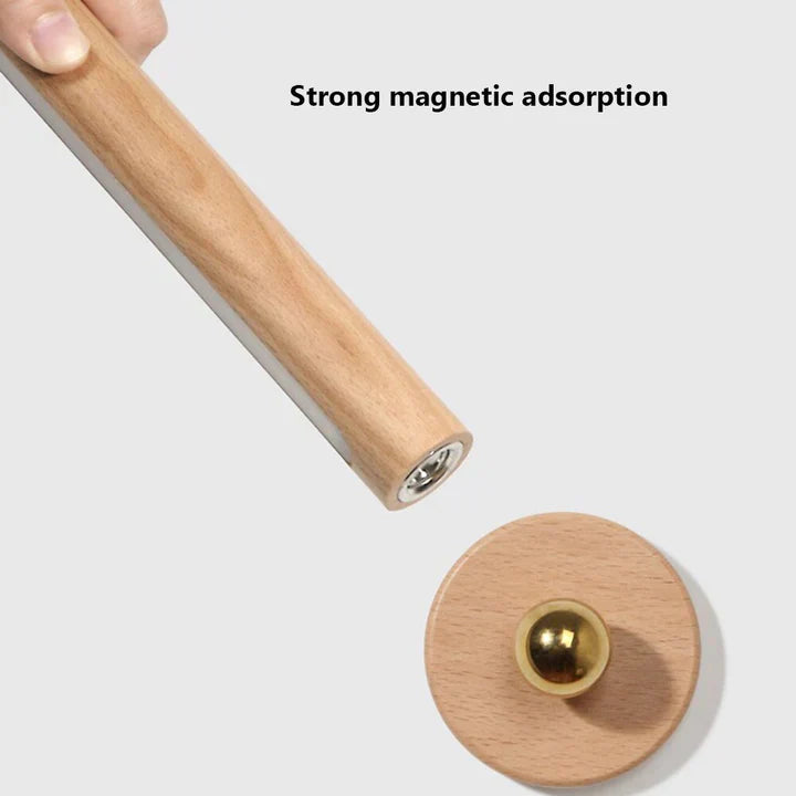 Avelena | SpinStrahl Drehbare Lampe aus Holz
