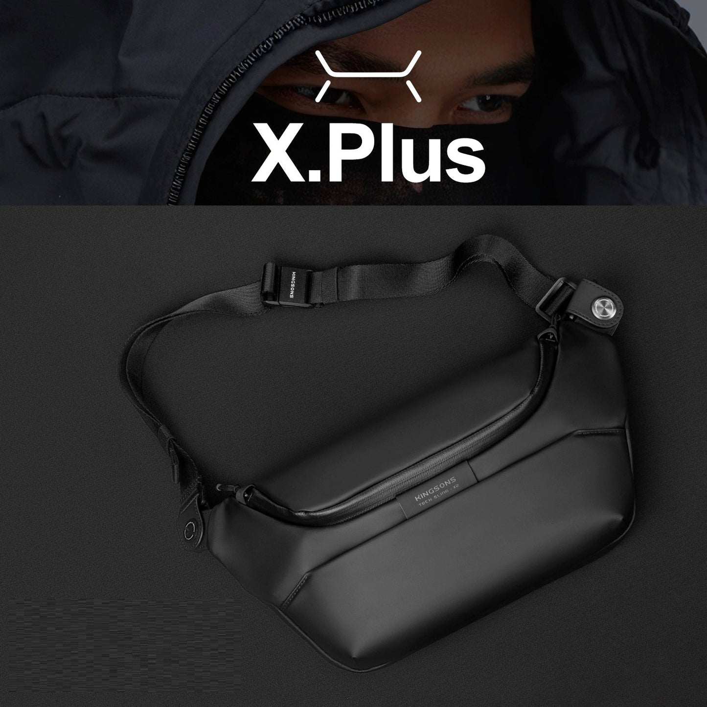 Avelena | Trendy Herren Crossbody Brusttasche - Sportliche Gürteltasche