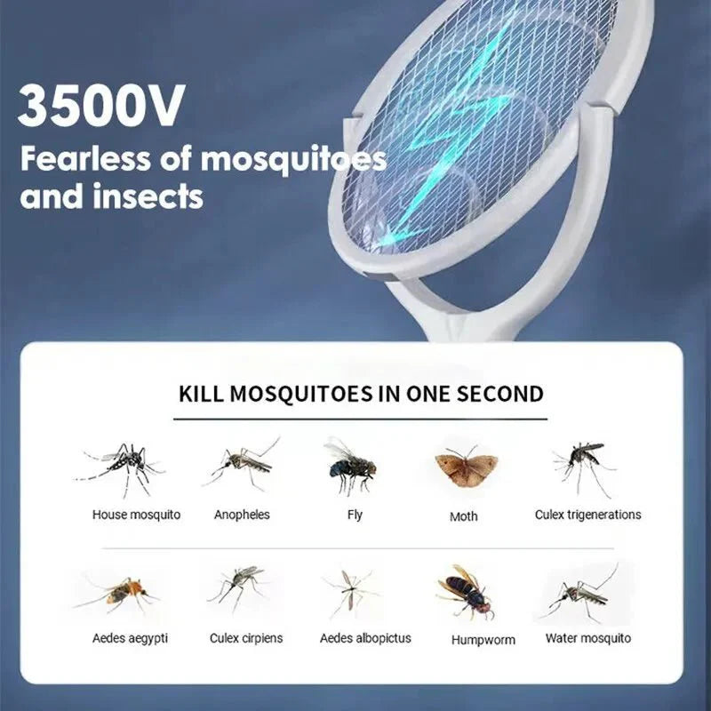 Avelena | ZapGuard Mückenabwehr – 5-in-1 Insektenschutz mit LED-Lampe und USB-Schnellladung