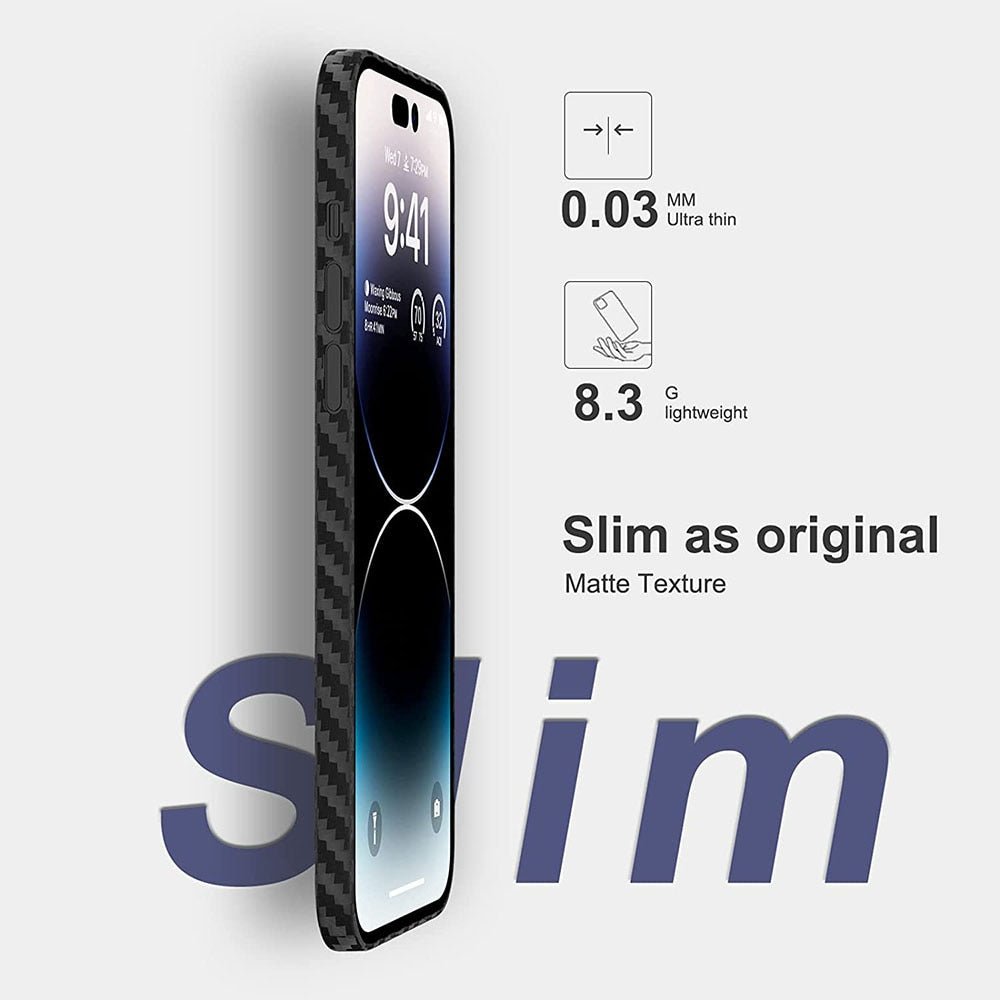 Avelena | 0.3mm Ultra Dünne Textur Matte Hartschale Für iPhone