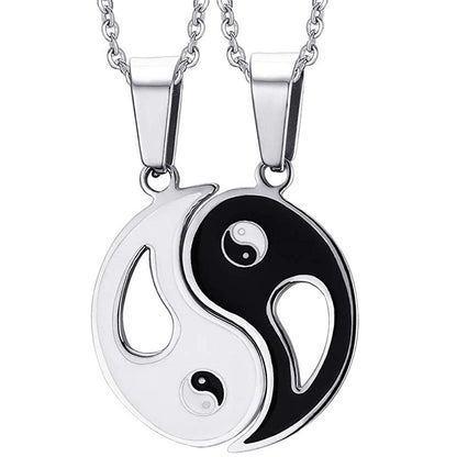 Avelena | Yin Yang Anhänger Halskette