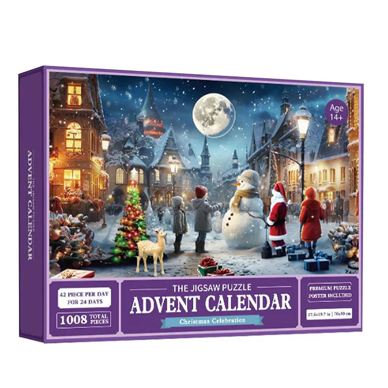 Avelena | Adventskalender Weihnachtspuzzle