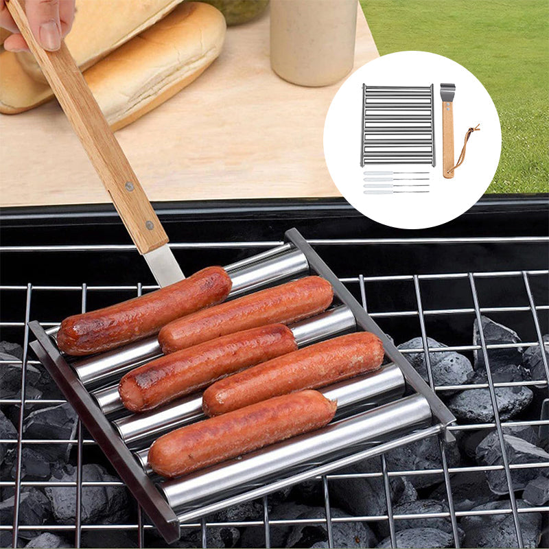 Avelena | Hot Dog Roller Wurst Rollständer