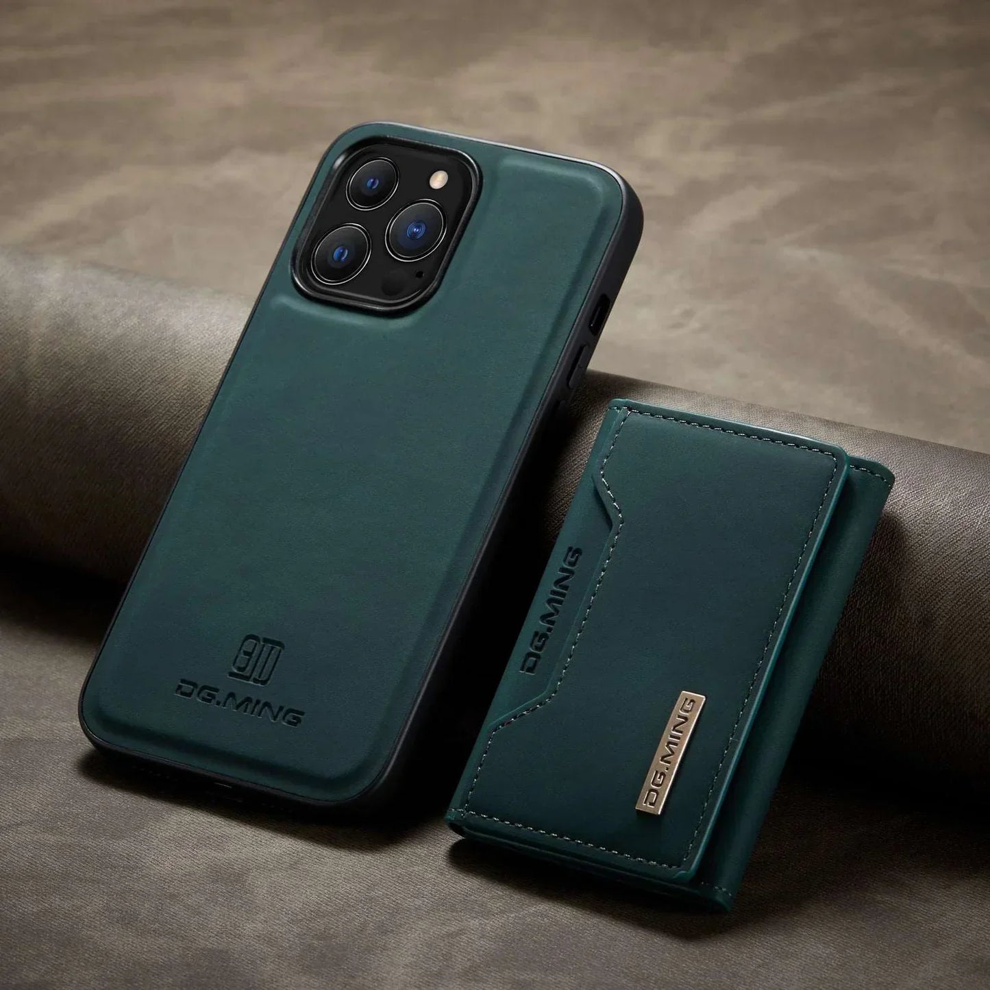 Avelena | 2 in 1 abnehmbares Leder Wallet Case für iPhone