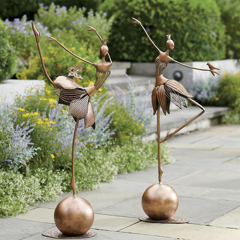 Avelena | Tanzendes Gartenmädchen Statuen