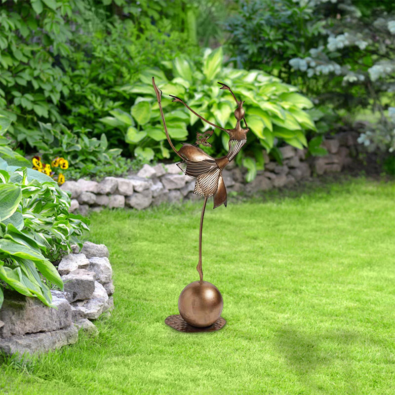 Avelena | Tanzendes Gartenmädchen Statuen