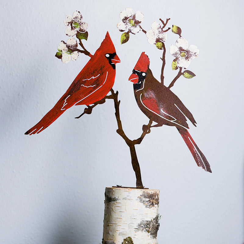Avelena | Rote Vogel Schmuck Aus Eisen