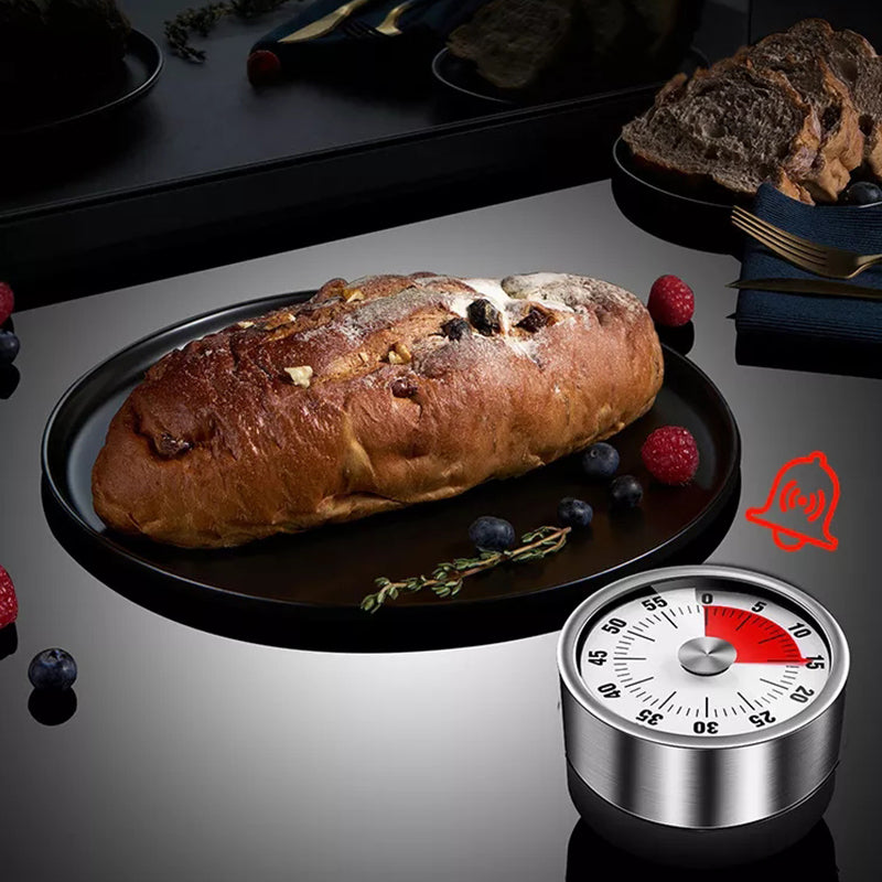 Avelena | Edelstahl Küchenuhr