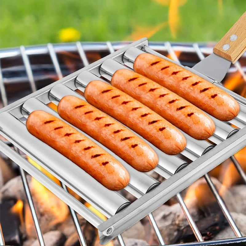 Avelena | Hot Dog Roller Wurst Rollständer