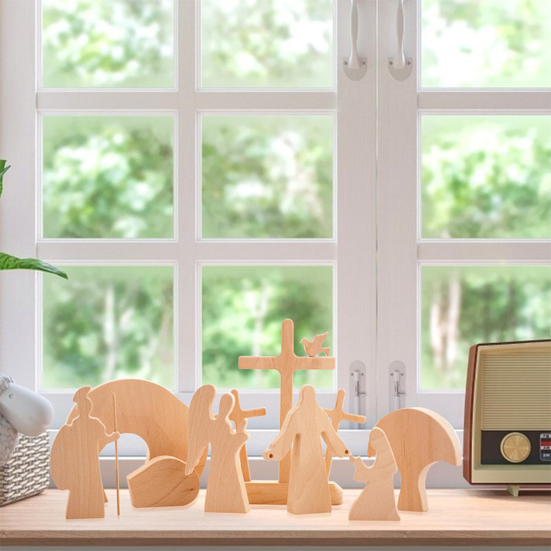 Avelena | Ostern Szene Holzdekoration