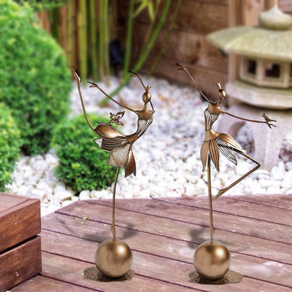 Avelena | Tanzendes Gartenmädchen Statuen