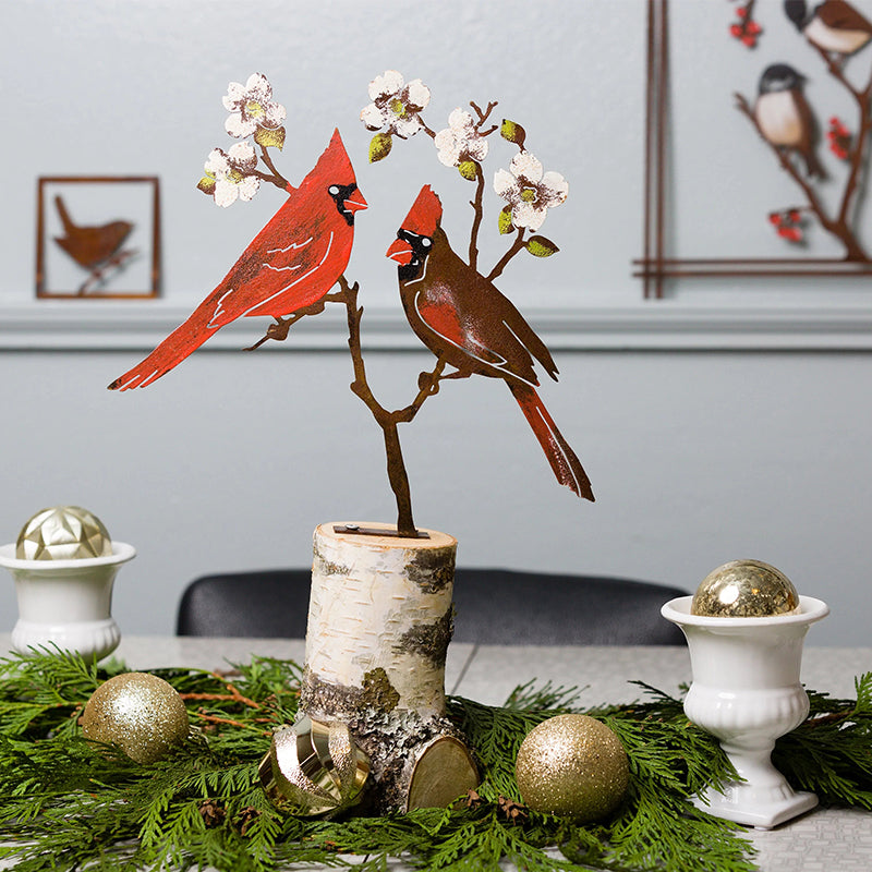 Avelena | Rote Vogel Schmuck Aus Eisen