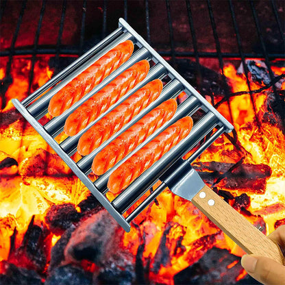 Avelena | Hot Dog Roller Wurst Rollständer