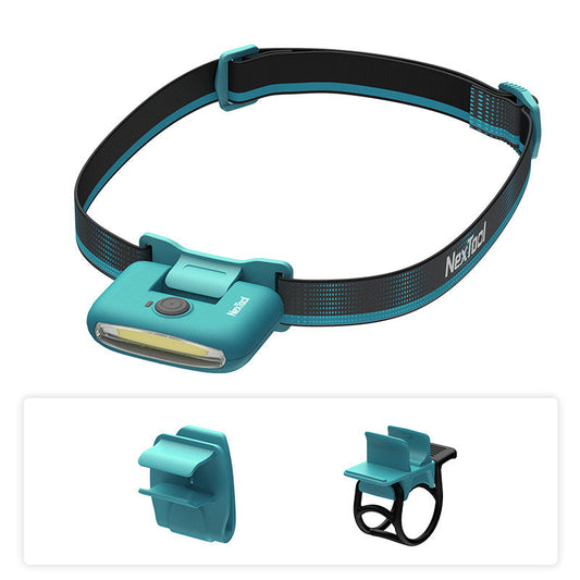 Avelena | Wiederaufladbare verstellbare Stirnlampen für Läufer, mit Kopfband, Hutclip & Fahrradclip