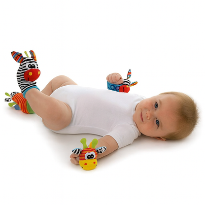 Avelena | Baby Rattle Socks Wrist Toys Set