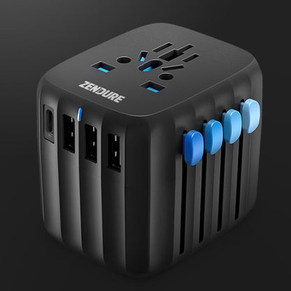 Avelena | Tragbares Schnelllade-Würfel-Wandladegerät mit 4 USB-Ausgängen & 30W PD-Ladung, für Büro, Reisen & mehr