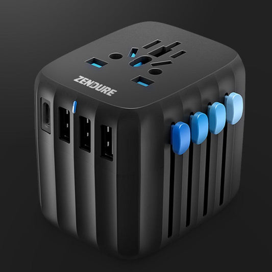 Avelena | Tragbares Schnelllade-Würfel-Wandladegerät mit 4 USB-Ausgängen & 30W PD-Ladung, für Büro, Reisen & mehr