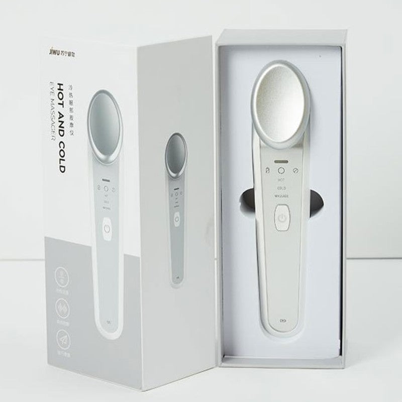 Avelena | Tragbarer wiederaufladbarer Augenmassager, mit Kühl- und Wärmeoptionen, drehbarem Kopf und Sonic-Vibration