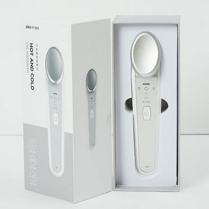 Avelena | Tragbarer wiederaufladbarer Augenmassager, mit Kühl- und Wärmeoptionen, drehbarem Kopf und Sonic-Vibration