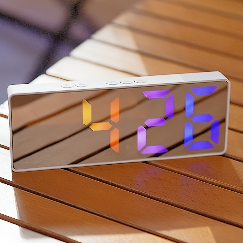 Avelena | Uhr Beleuchtete Led Wecker mit Datum