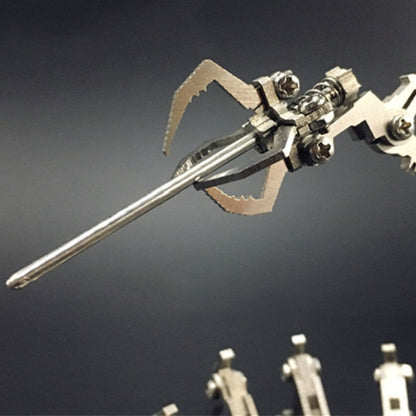 Avelena | 3D Skorpion Edelstahl DIY Metall Bauklötze, für Spaß, Geschenk & Anzeige