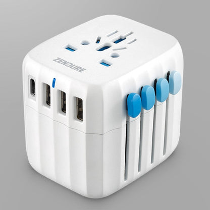 Avelena | Tragbares Schnelllade-Würfel-Wandladegerät mit 4 USB-Ausgängen & 30W PD-Ladung, für Büro, Reisen & mehr