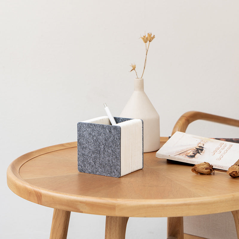 Avelena | Ausziehbarer Tischstifthalter, mit Akkordeonstruktur, großem Stauraum und minimalistischer Gestaltung, für Zuhause & Büro