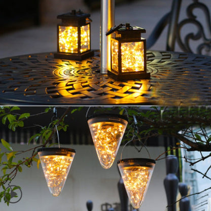 Avelena | Solar Outdoor LED Dekoleuchten, mit Clip, Auto AN/AUS & kein Kabel erforderlich, für Garten, Balkon, Auffahrt & mehr (4er-Pack)