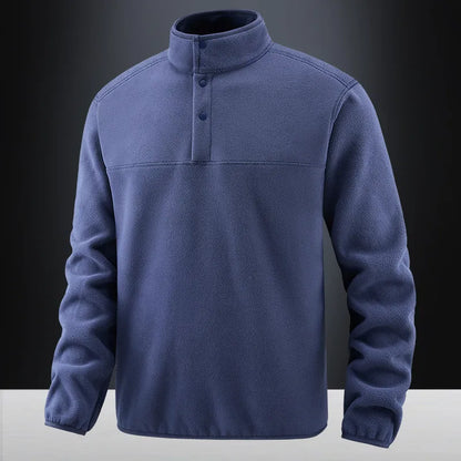 Avelena | Herrenjacke mit Stehkragen, Gefüttert mit Fleece