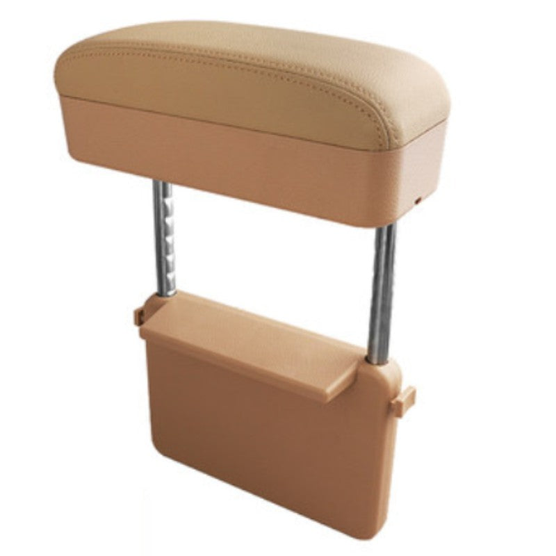 Avelena | 3-in-1 Universelle Verstellbare Auto-Armlehnen-Aufbewahrungsbox, mit Armstütze, Kabellosem Laden & Gegenstandsaufbewahrung, für lange Fahrten (1STK)