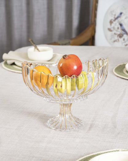 Avelena | Kristallglas Lotus Dekorative Schüssel