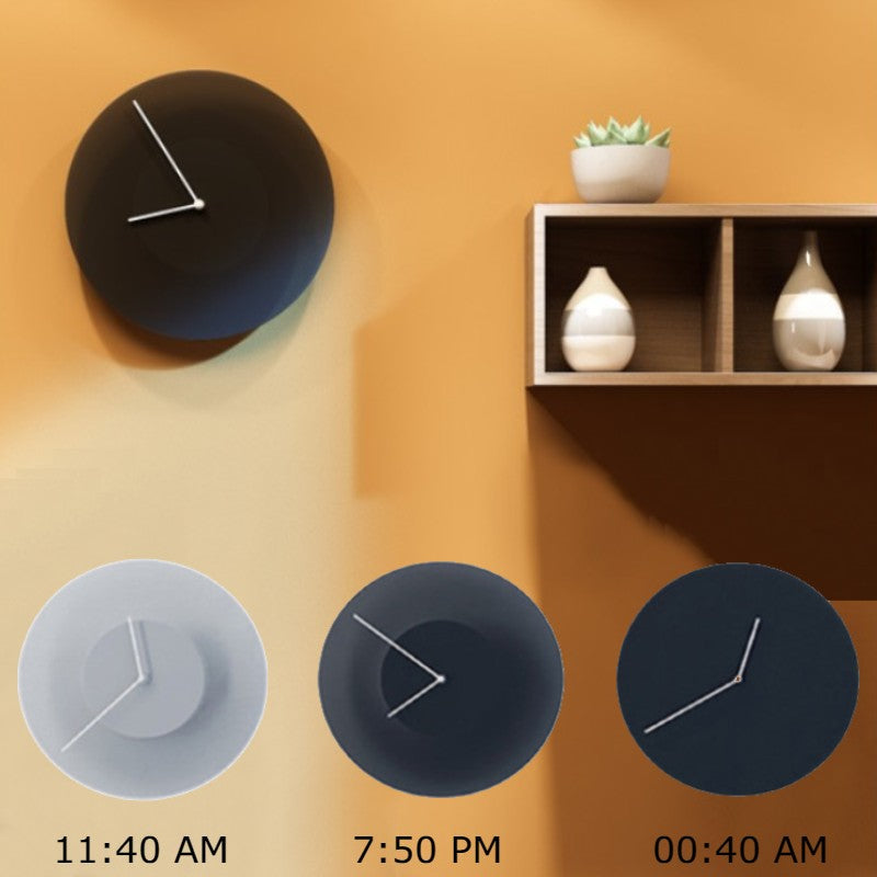 Avelena | Coole Minimalistische Farbwechsel-Wanduhr, für Büro, Wohnzimmer, Schlafzimmer und mehr