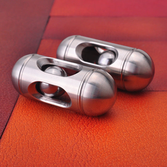 Avelena | Anti Stress Mini Zylindrisches Fidget Spielzeug, mit Taschenformat & Edelstahlmaterial, für den täglichen Gebrauch