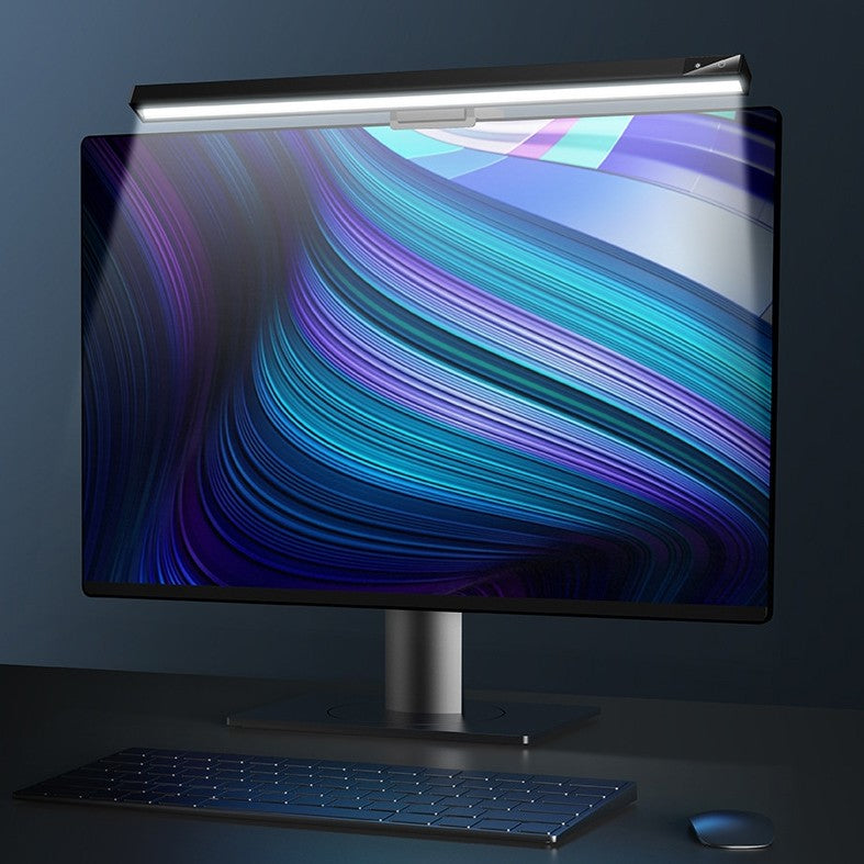 Avelena | Augenpflege Computer Monitor Licht, mit stufenloser Dimmung, ohne Blendung & einstellbaren Lichttemperaturen, für Zuhause & Büro