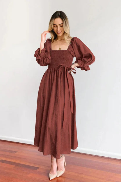 Avelena | Stylisches Laternenkleid