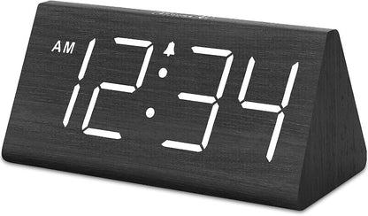 Avelena | Drei Digitale Wecker Mit Usb-Anschluss, Lauter Alarm, Dimmer Und Schlummerfunktion